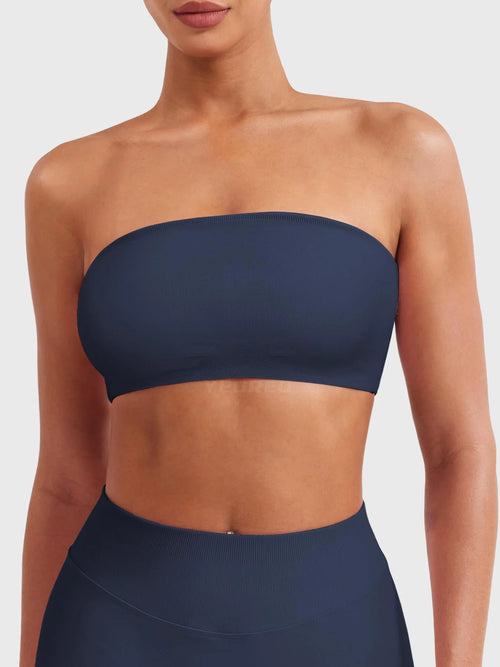SAAVONI Bandeau Top – Sin Costuras